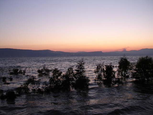 Galilee Ein Gev Sunset