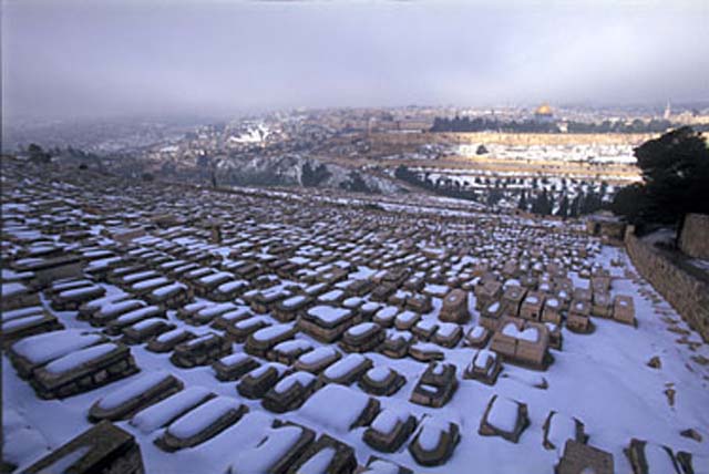 MtOlives in snow_3
