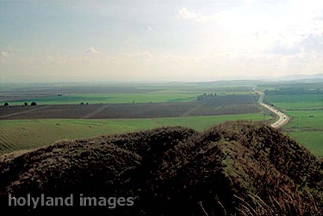 Jezreel Valley from Megiddo