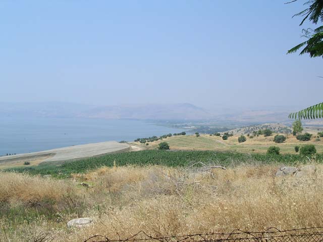 Galilee Beatitudes View from hill